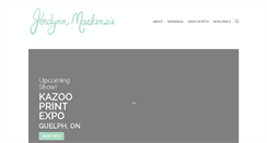 Desktop Screenshot of jordynnmackenzie.com